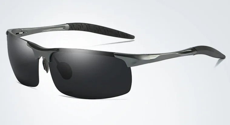 Aluminum Magnesium Polarized Sunglasses Dust Proof Sports Glasses Riding Driving Glasses Outdoor Fishing Men Sunglasses