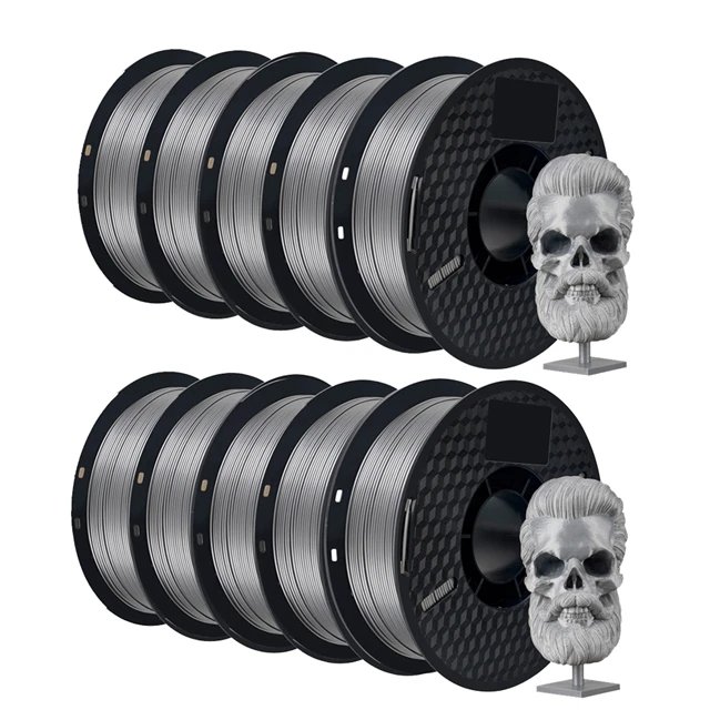 10kg Sliver PLA