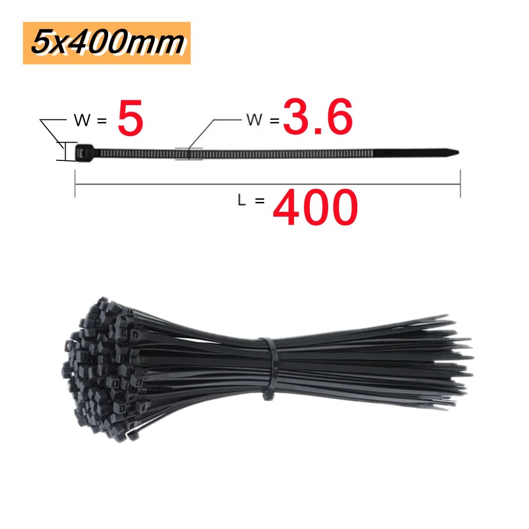 5x400(black) 100pcs