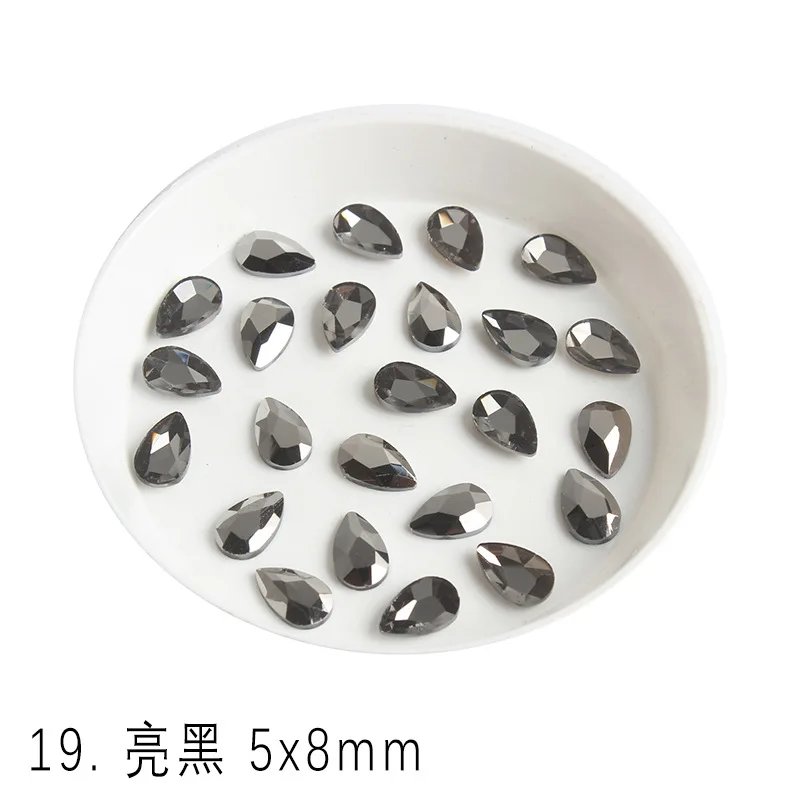 5.5x8cm Mine Black