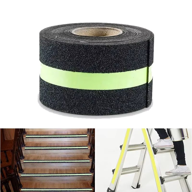 Anti Slip Tape Stair Step Passage Luminous Strip Frosted Non-slip Tape Safety Tape for Stairs Tread Step Gaffers
