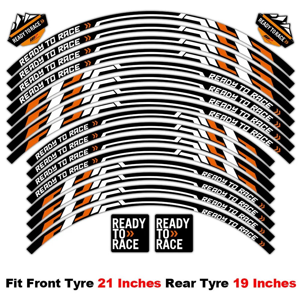 Front 21 Rear 19