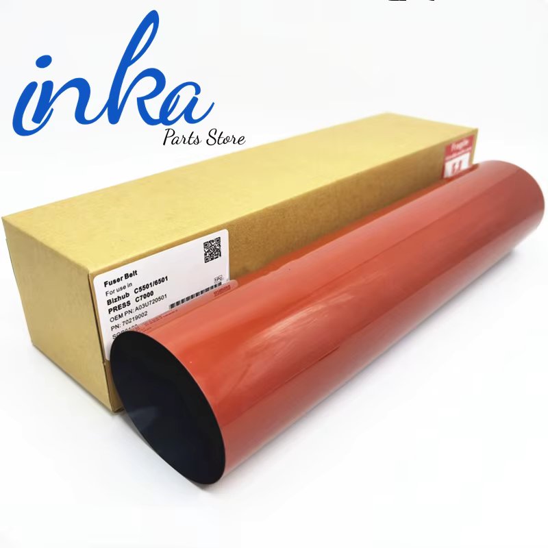 A03U720501 Grade A Fuser Sleeve Belt For Konica Minolta Bizhub Pro C5501 C5500 C6500 C6501 PRESS C6000 C7000 Fuser Film Sleeve