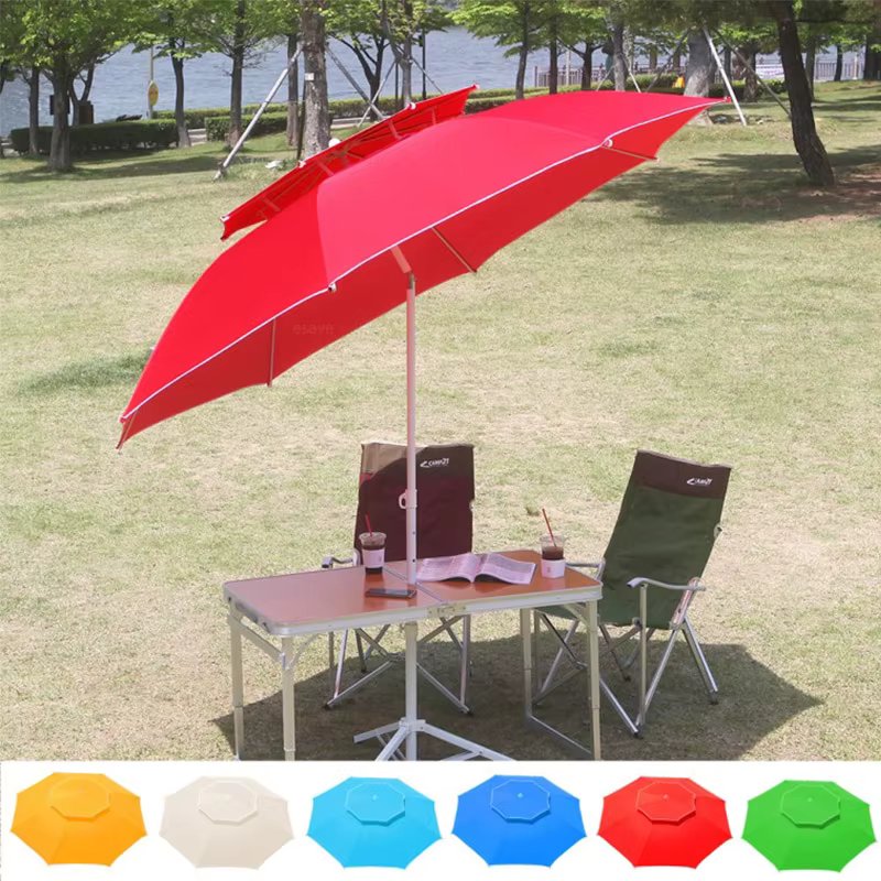 Monster parasol 240cm [bend type] large large large parasol