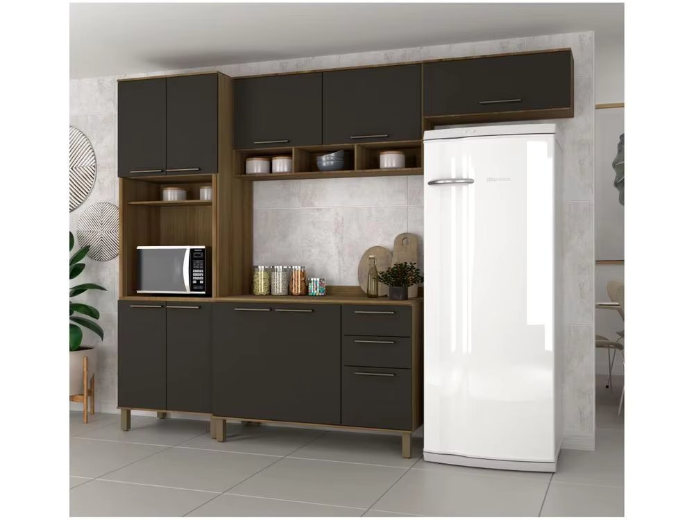 Compact Kitchen Luciane Switzerland 7 Doors