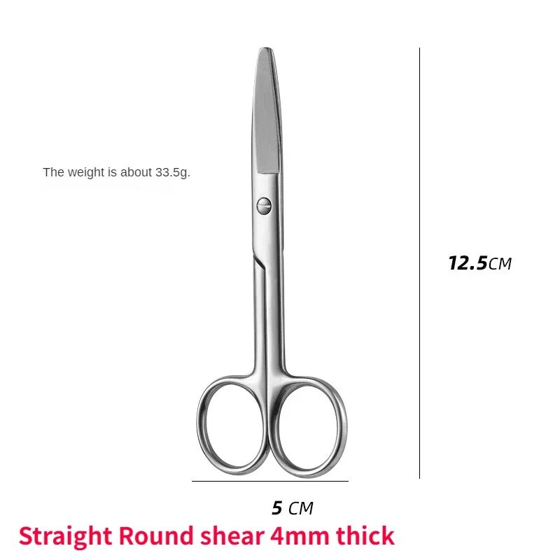Upgraded Medical Surgical Scissors Steel Small Nail Tools Eyebrow Nose Hair Cut Manicure Makeup Professional Beauty Accessories