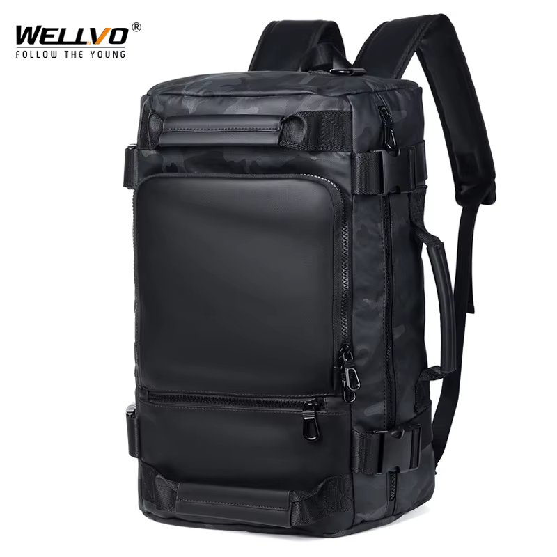Large Capacity Waterproof Backpack Multicuntional 15.6 Inch Laptop Rucksack Men's Travel Luggage Shoulder Bag Mochila XA353C