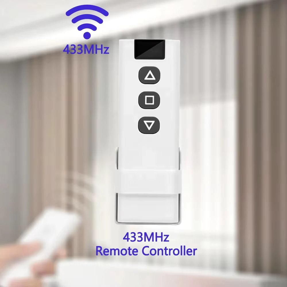 WiFi Roller Shutter Switch Tuya Smart Curtain Module for Blinds Motor RF433MHz Remote Controller Alexa Google Home Voice Control