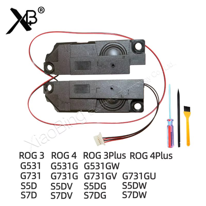New 1Pair Laptop Speaker Left +Right For ASUS ROG 3 3Plus 4 4Plus G531G/W/T G531 S5D S5DV/G/W S7D S7DV/G/W  G731GT/W G731G G731