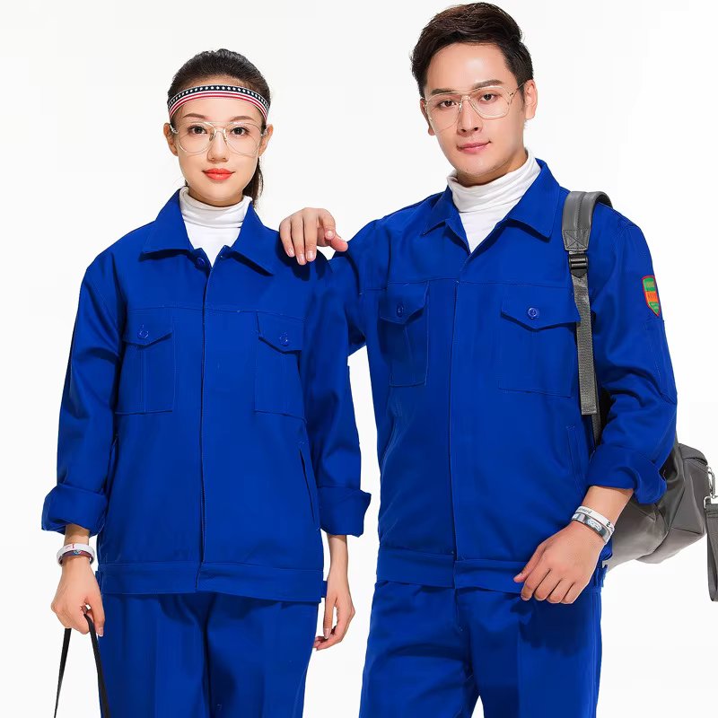 100Cotton Welding Work Clothing For Men Women Autumn Winter Machine Repair Anti-Scalding Flame Retardant Welder Uniform Coverall