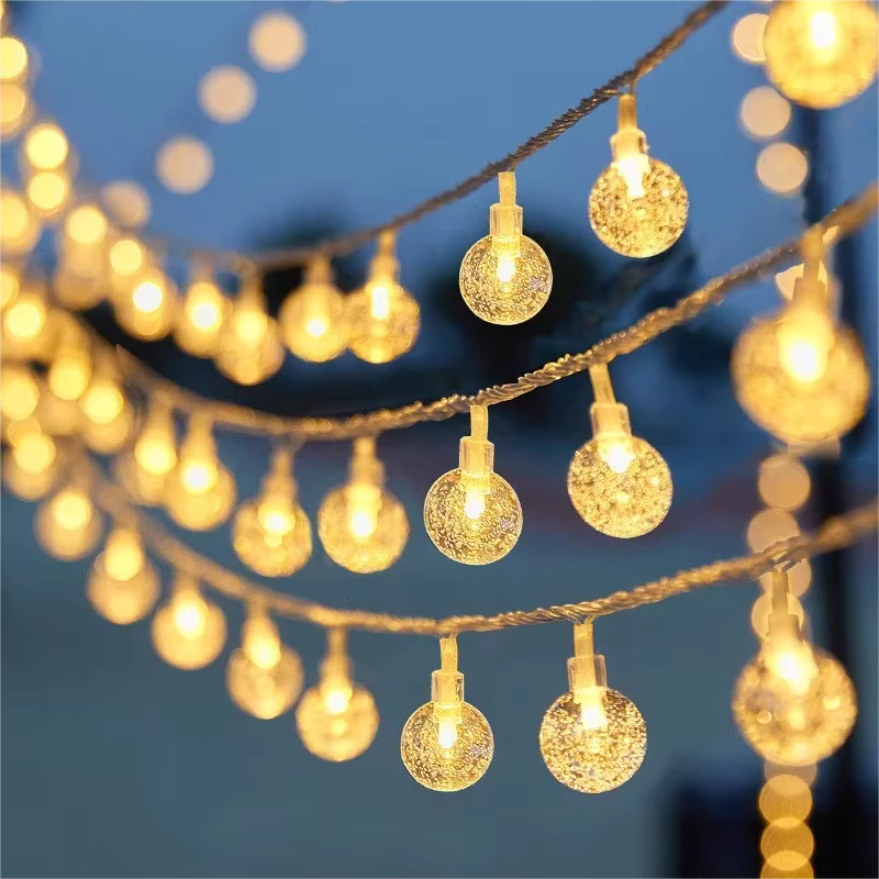 6 M USB/Battery Power Ball LED String Lights Garland Lights Waterproof Outdoor Lamp Wedding Garden Fairy Lights Christmas Decor