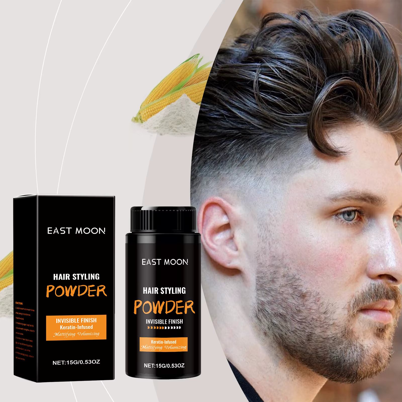 Keratin Hair Volumizing Powder Strong Holding Improve Regrowth Styling Increase Fluffy Keep Refresh Hair Building Fiber Powders