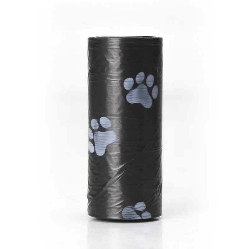 Black garbage bag