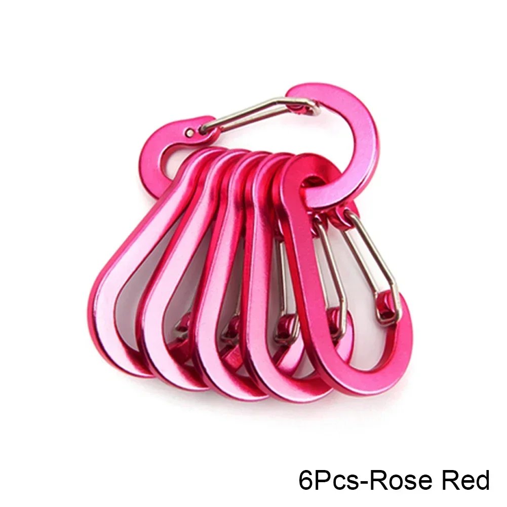 6Pcs-Rose Red