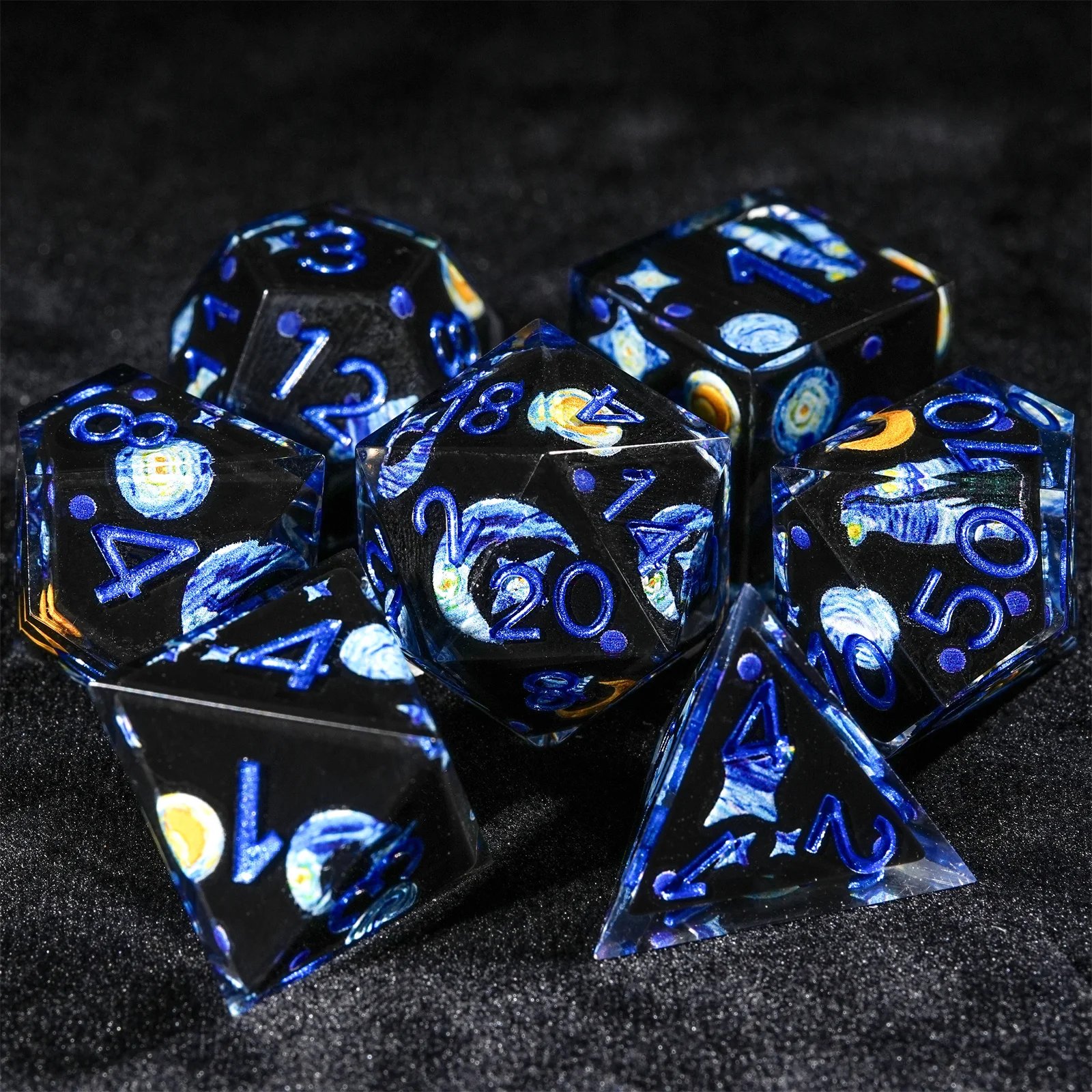 7pcs Van Goghs Draw