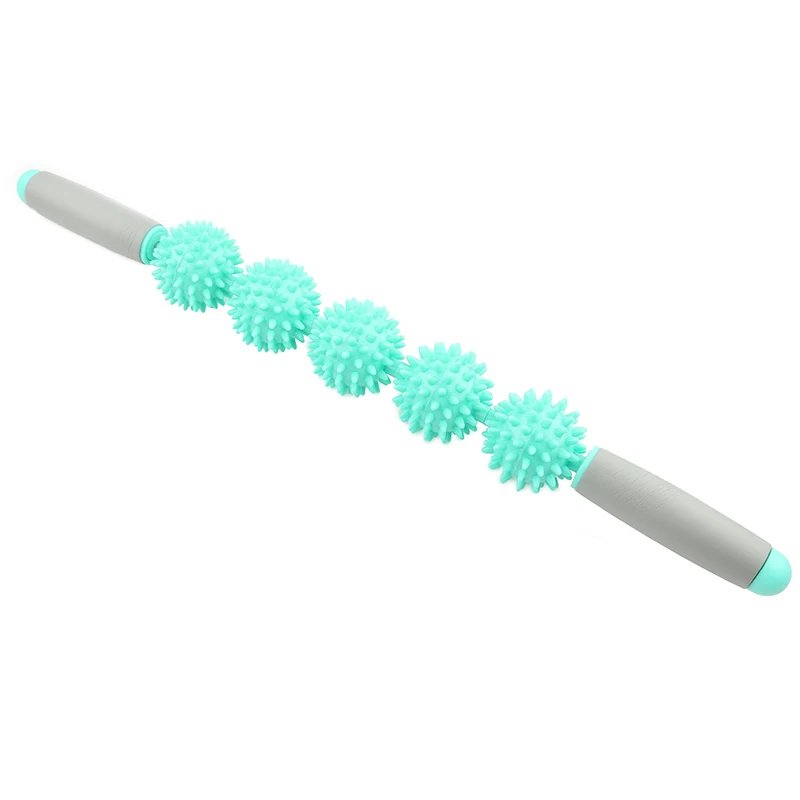 5 BALL Muscle Massage Roller Yoga Stick Body Massage Relax Tool Muscle Roller Sticks