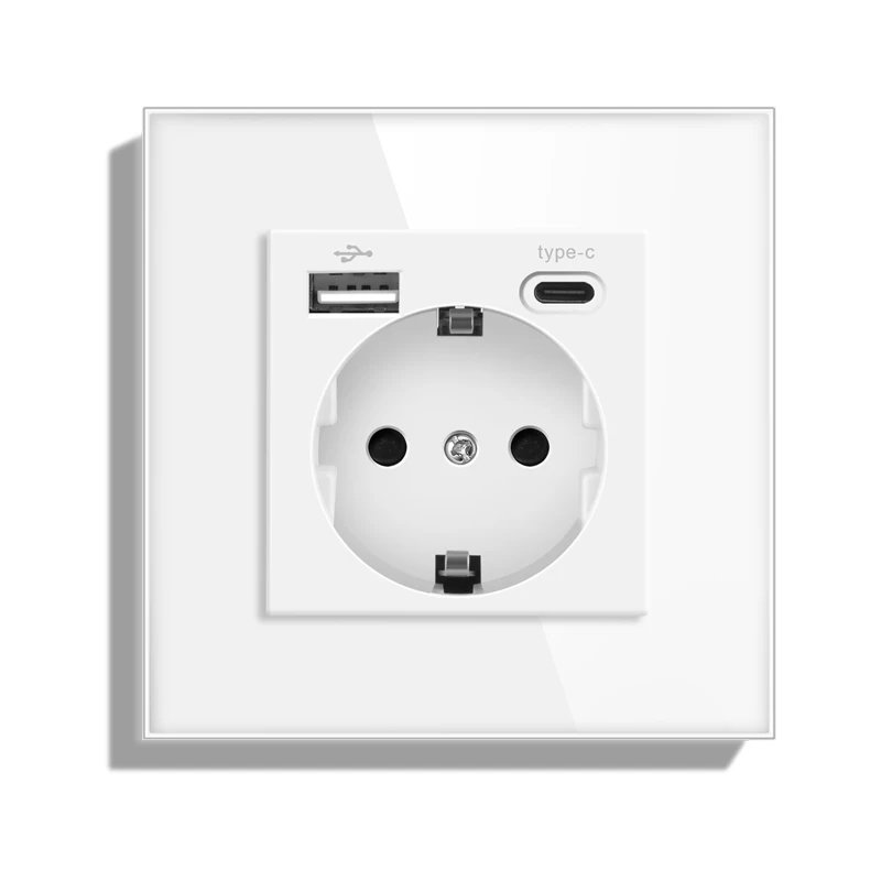EU socket USB-type c