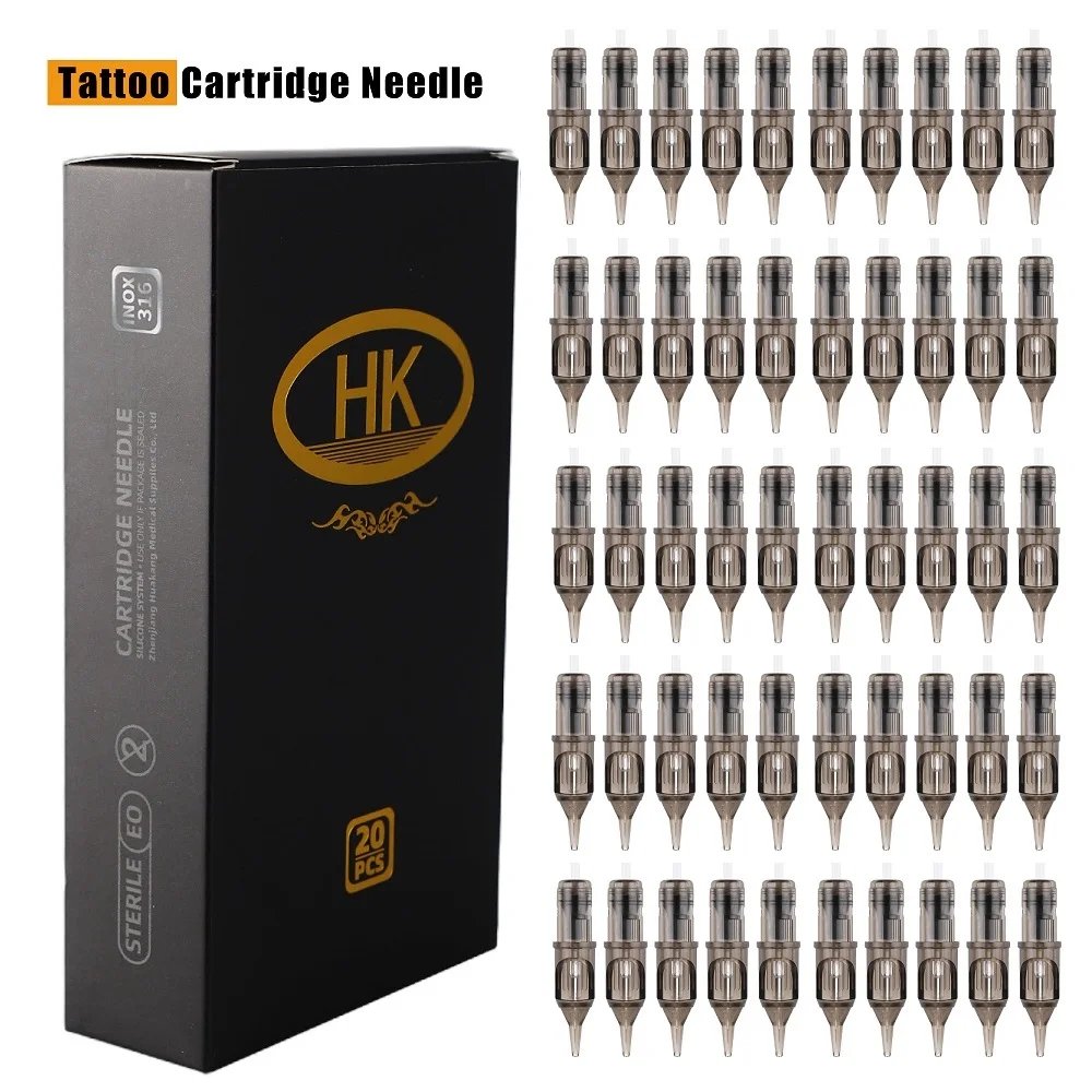 Wholesale 3RL 5RL 0.35mm Tattoo Cartridge Needle Disposable Sterilized Safety 5/10/20/50PCS for Permanent Makeup Tattoo Machine