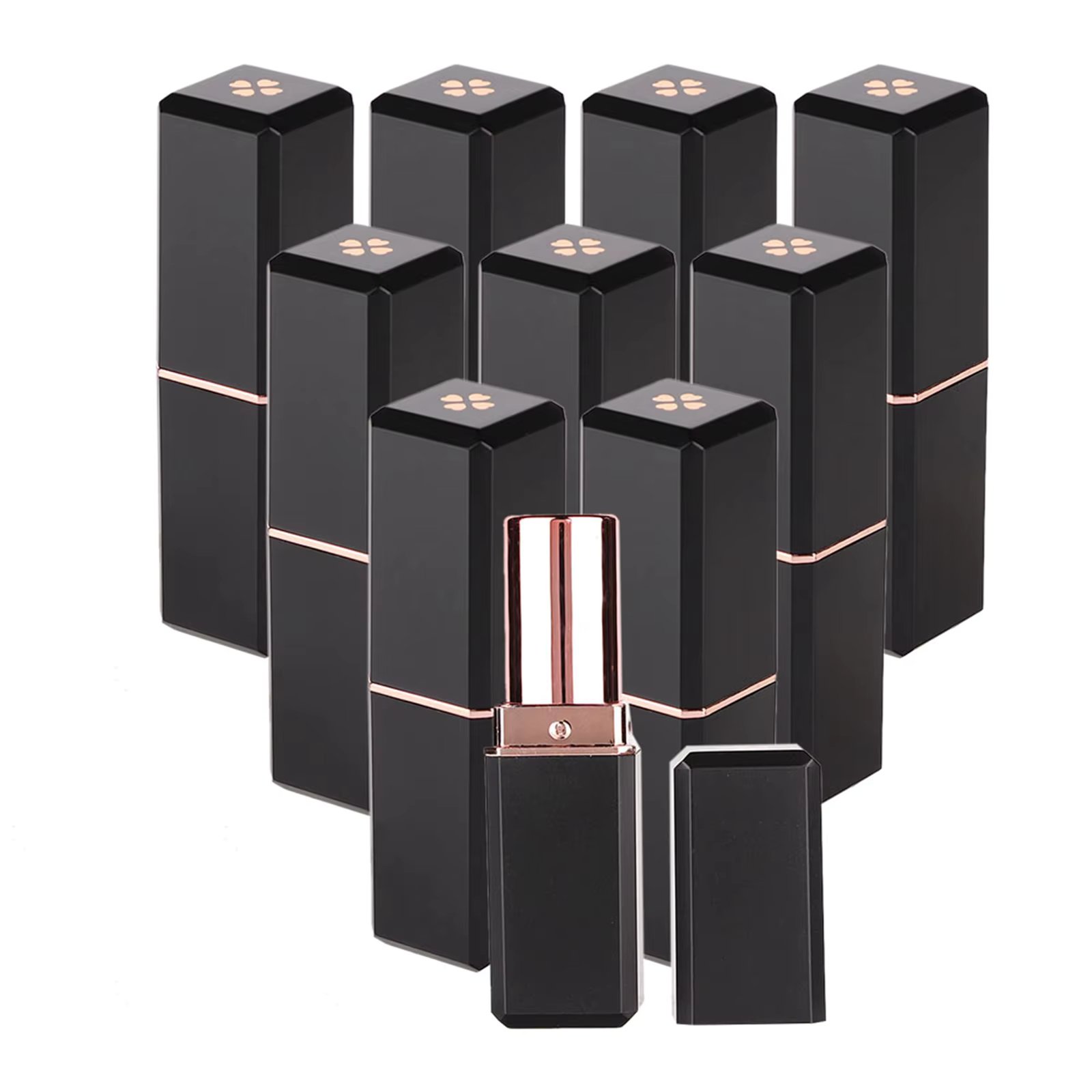 Empty Lipstick Tube 10pcs DIY Cosmetic Lipstick 12.1MM Empty Tubes Self made Lipstick Containers Tubes