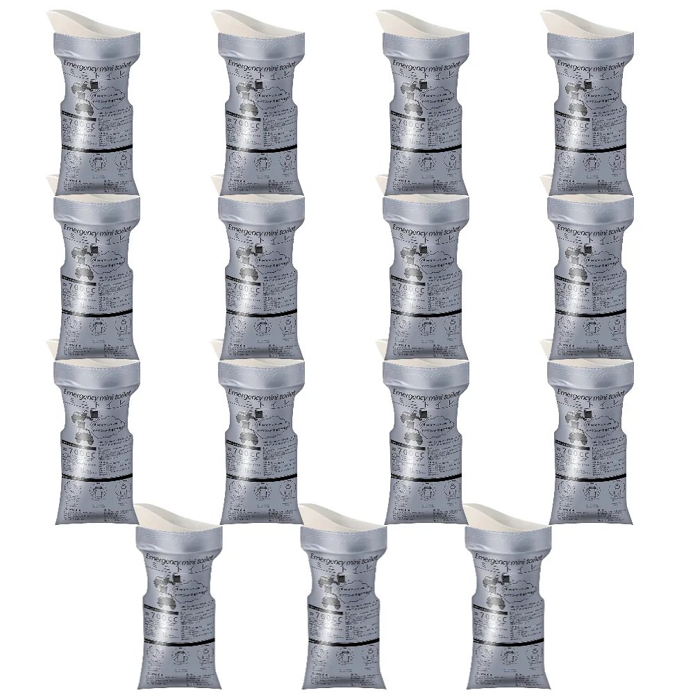 1-20PCS Car Mini Toilet Urine Bag 700ml Outdoor Camping Emergency Urinate Bags for Women Men Travel Portable Toilet Vomit Bag