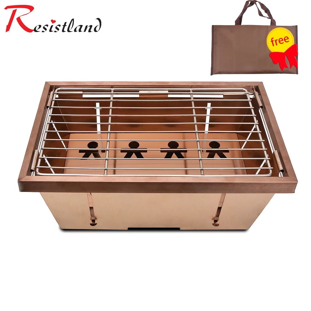 Golden BBQ grill