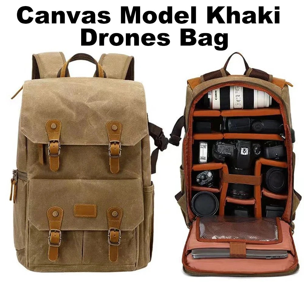 Canvas Khaki Drones