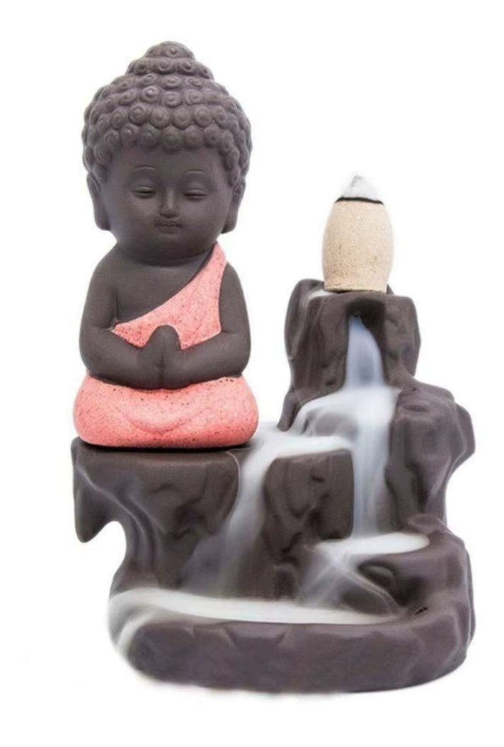 Buddha cenary Meditating Smoke Gratitude Zen Buddhism