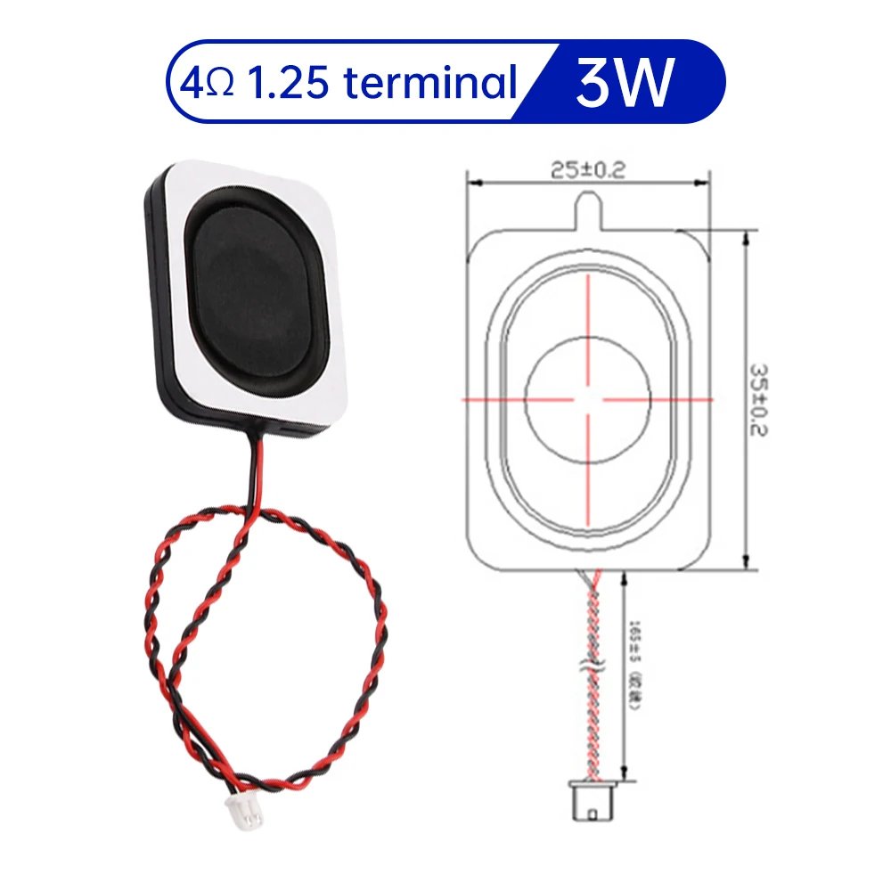 4 ohms 1.25 terminal