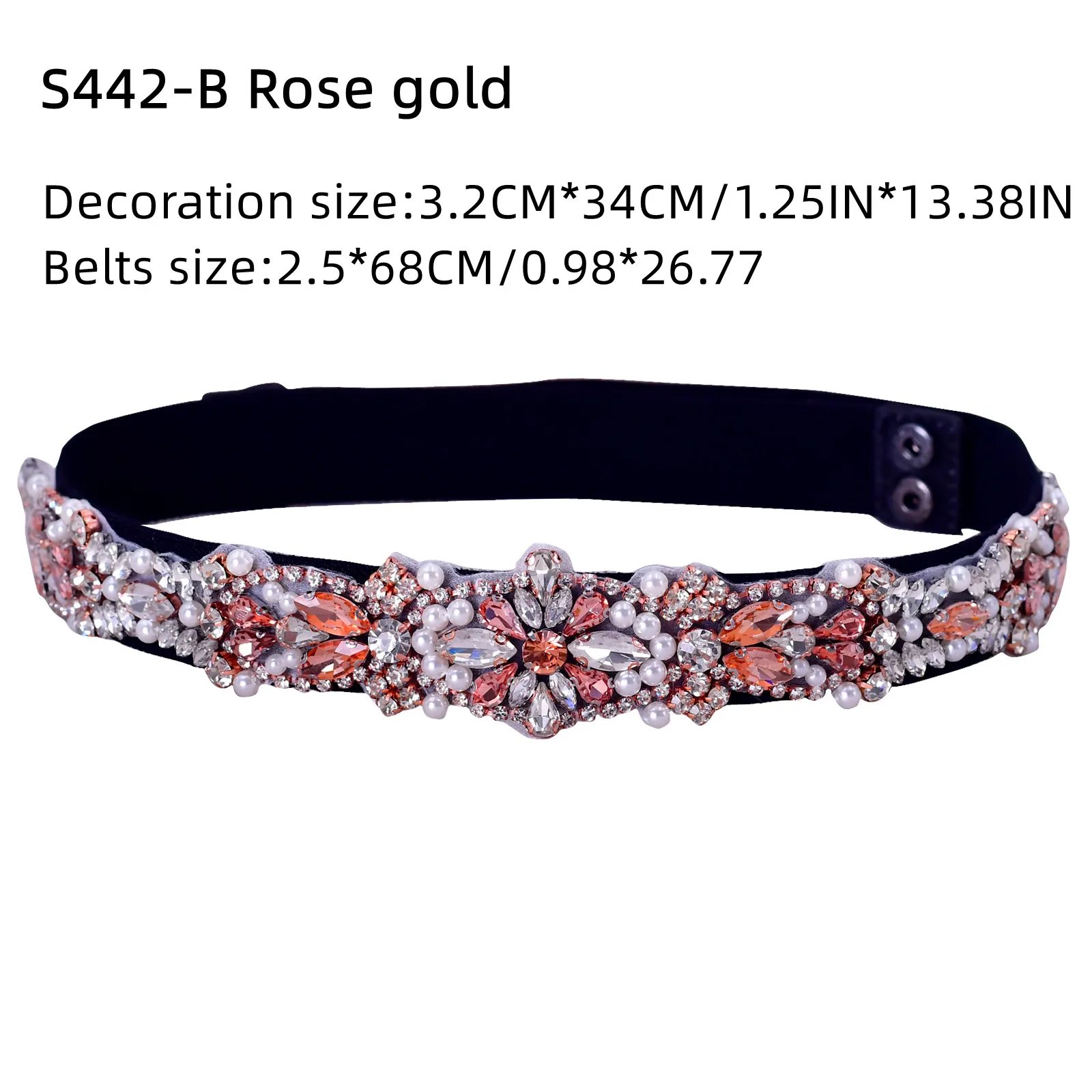S442-RG-B Rose gold