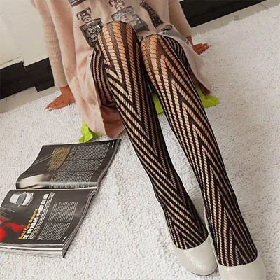 26 styles Women Sexy Fishnet Pattern Jacquard  Leg Warmers Stockings Pantyhose Tights  fancy night club 1pcs dww03