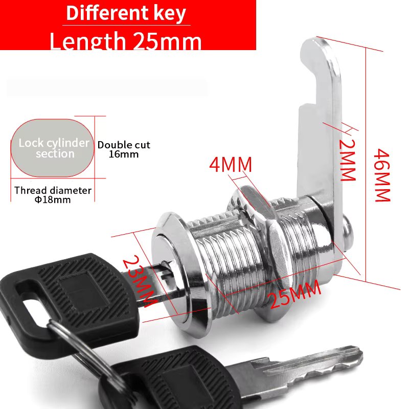Different key 25mm