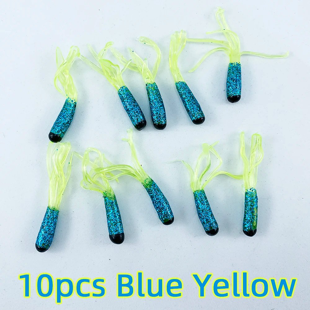 10pcs Blue Yellow