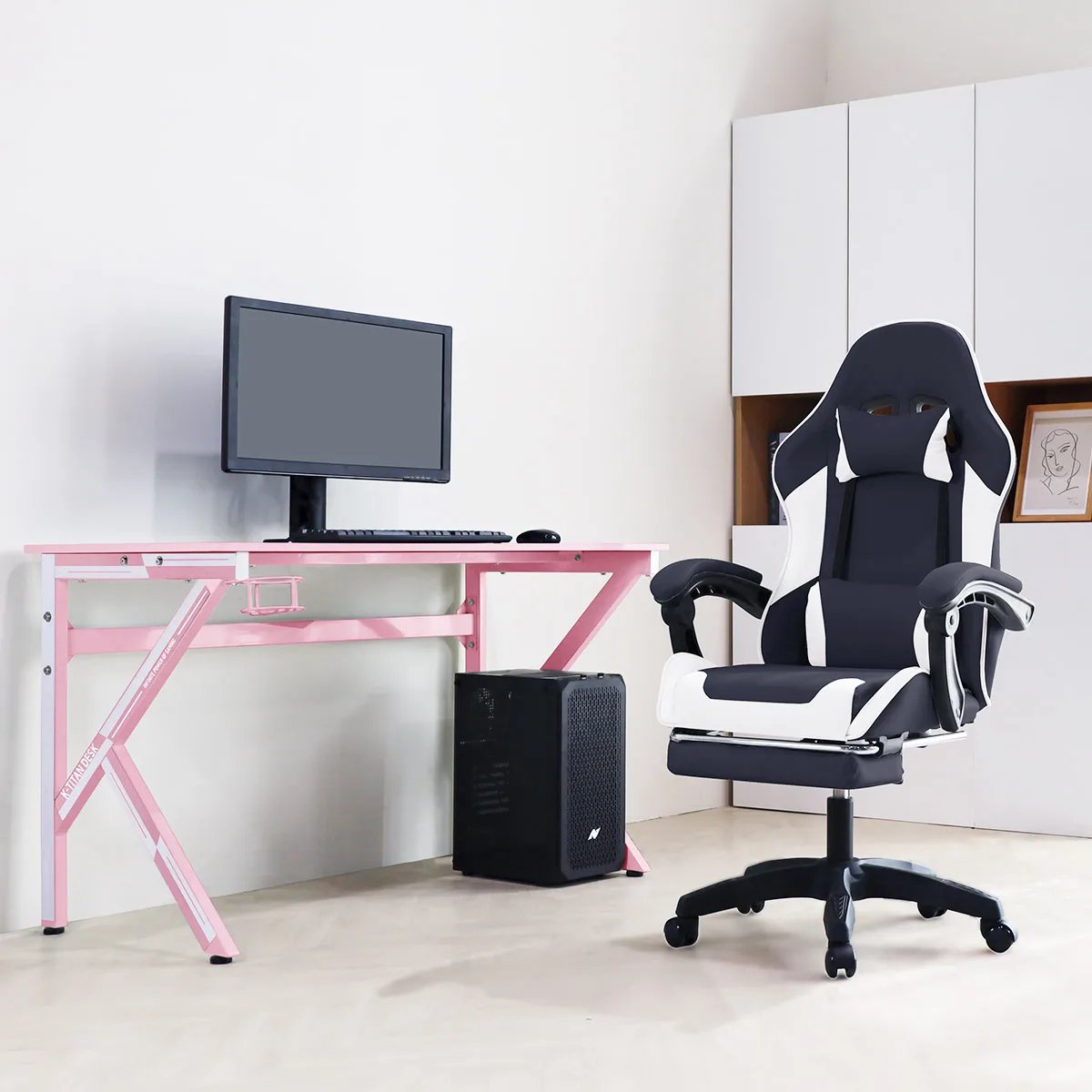 Pink+Black (Footrest O)