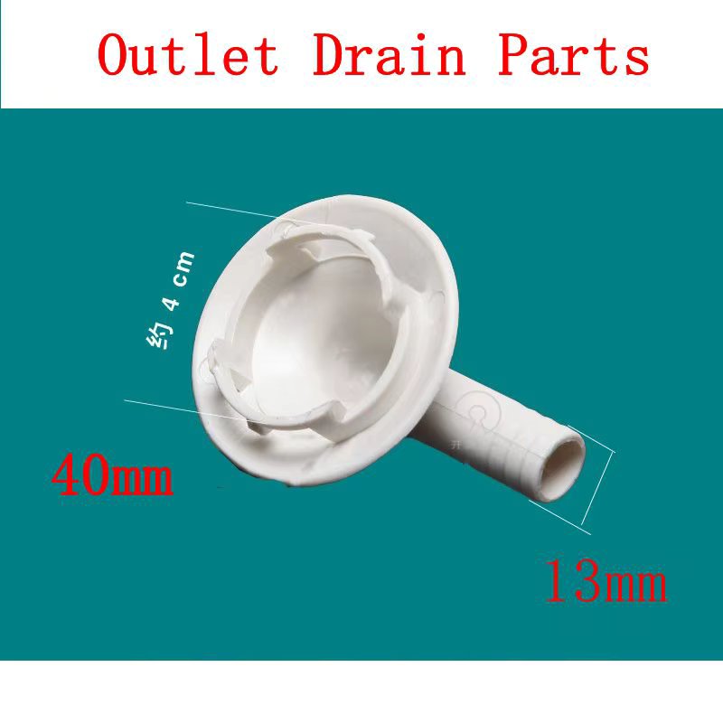 For Gree Air conditioner outdoor unit condensation water drip drain plastic pipe joint Outlet Drain Parts
