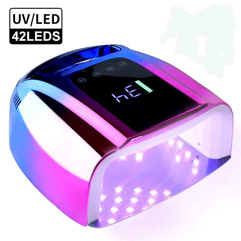 LED Professional Nail Art Lamp for Gel Manicure Phototherapy Machine 42 LEDS Nail Art Drying Lamp Home Nail Art Salon