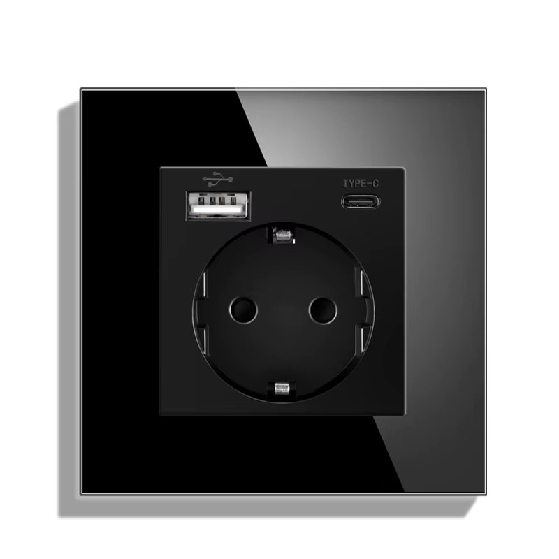 EU socket USB-type c