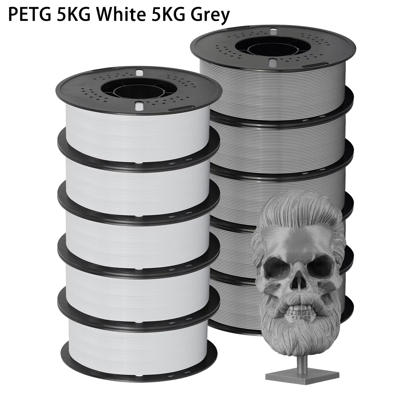 PETG 5 White 5 Gray