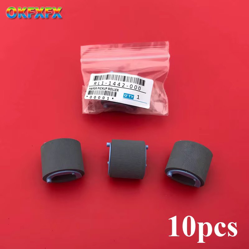 10pc RL1-1442-000 RL1-2593-000 Pickup Roller For HP P1005 M1132 M125a M127FN P1102 P1102W CP2020 CP2025 for Canon LBP 3018 3108
