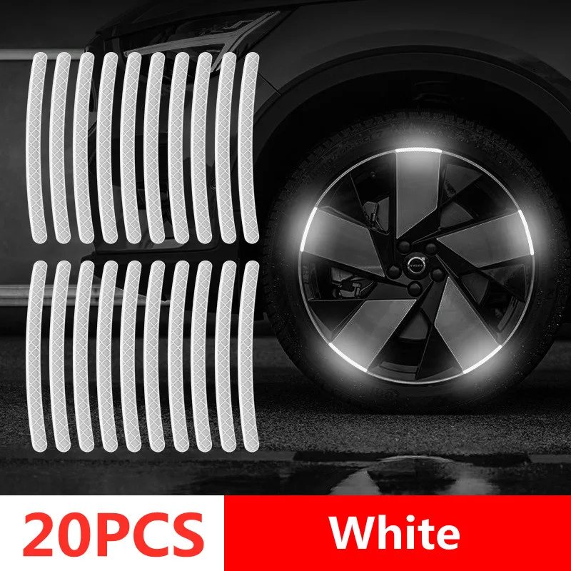 20Pcs White