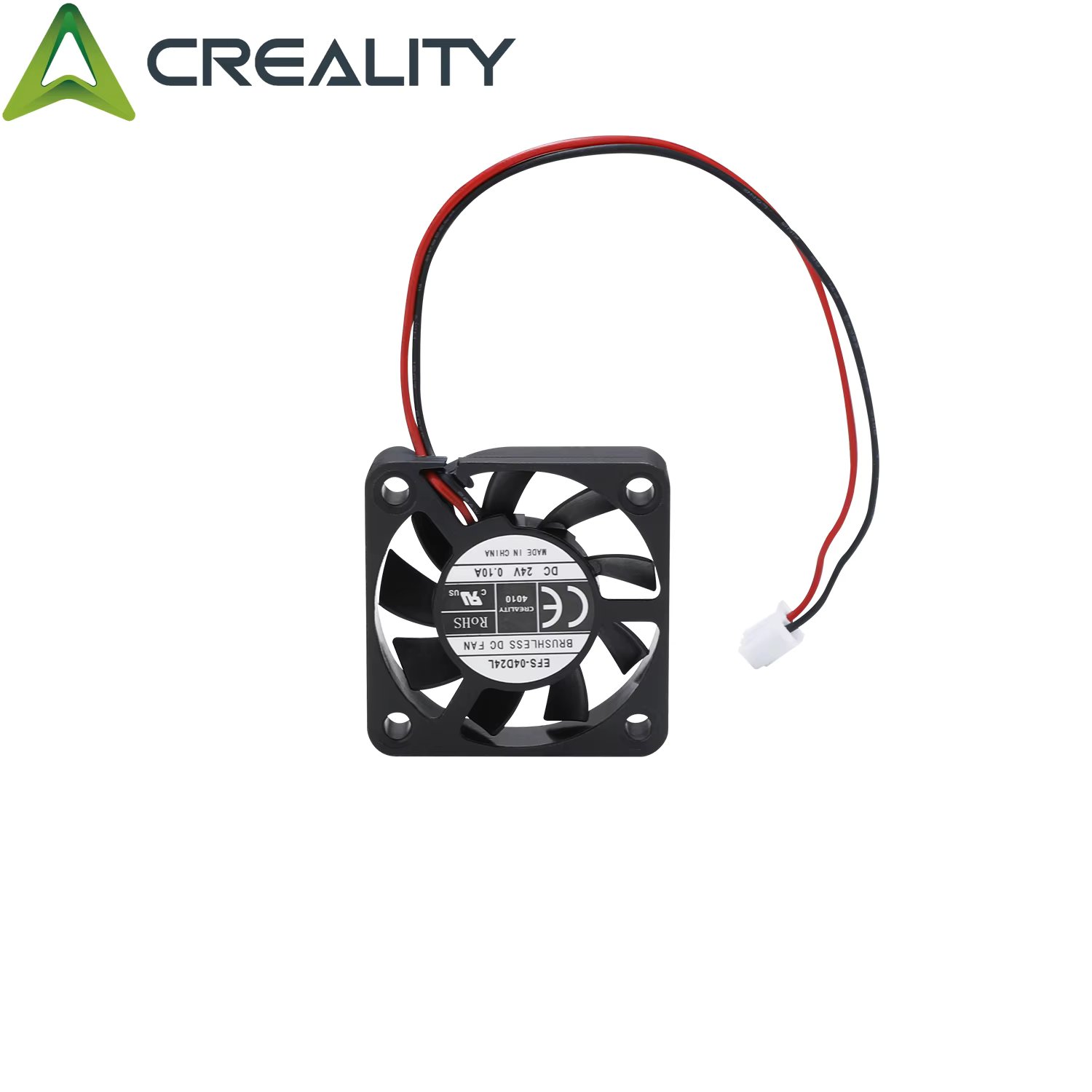 Creality The 3D printer accessory Cooling Fan 24V 4010 Axial Fan is suitable for the Ender 3 full range of extruder hot end fans