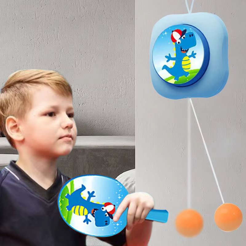 Parent-Child Door Pong Game Exerciser Pingpong Trainer Safe Multi-Functional Design Table Tennis Sets Interaction Toy Exerciser