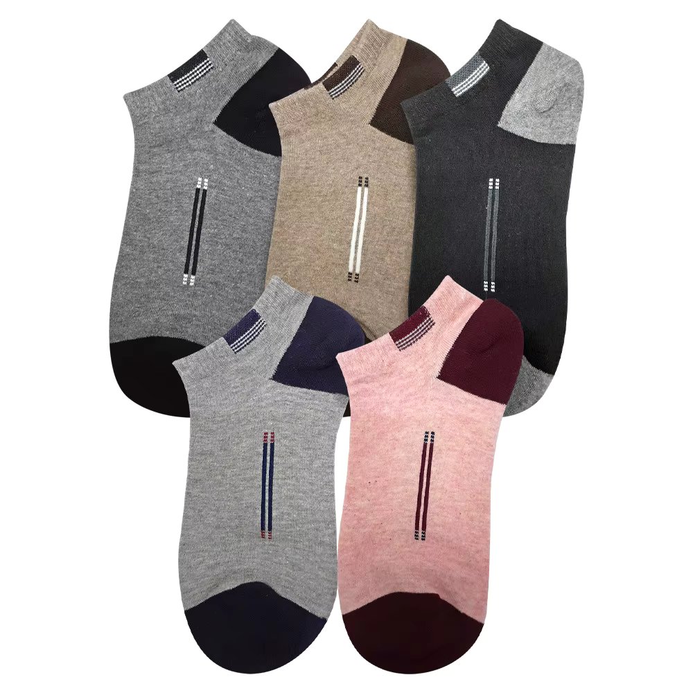Beverly Hills Polo Club Women's Two-Line Sneaker Socks (5 Pairs)