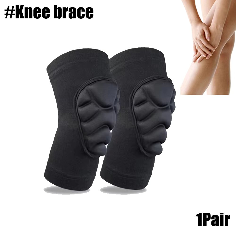 1Pair Children Sponge Thickened Knee Pads Volleyball Knee Brace Sports Elbow Sleeves Running Skating Knee Support Protection