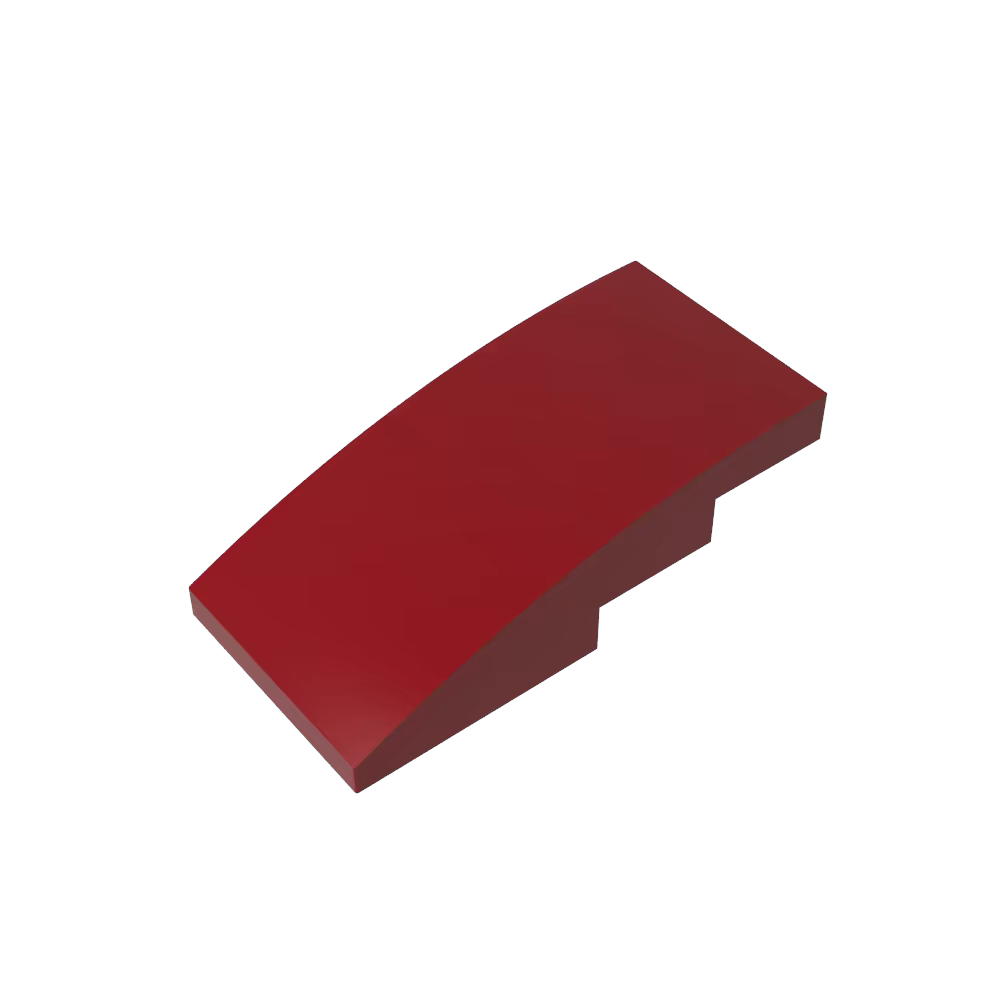 Gobricks 10pcs 93606 Bricks Slope Curved Parts 4 x 2 No Studs Assembly Building Blocks Kids Adult DIY Toys Model Birthday Gift