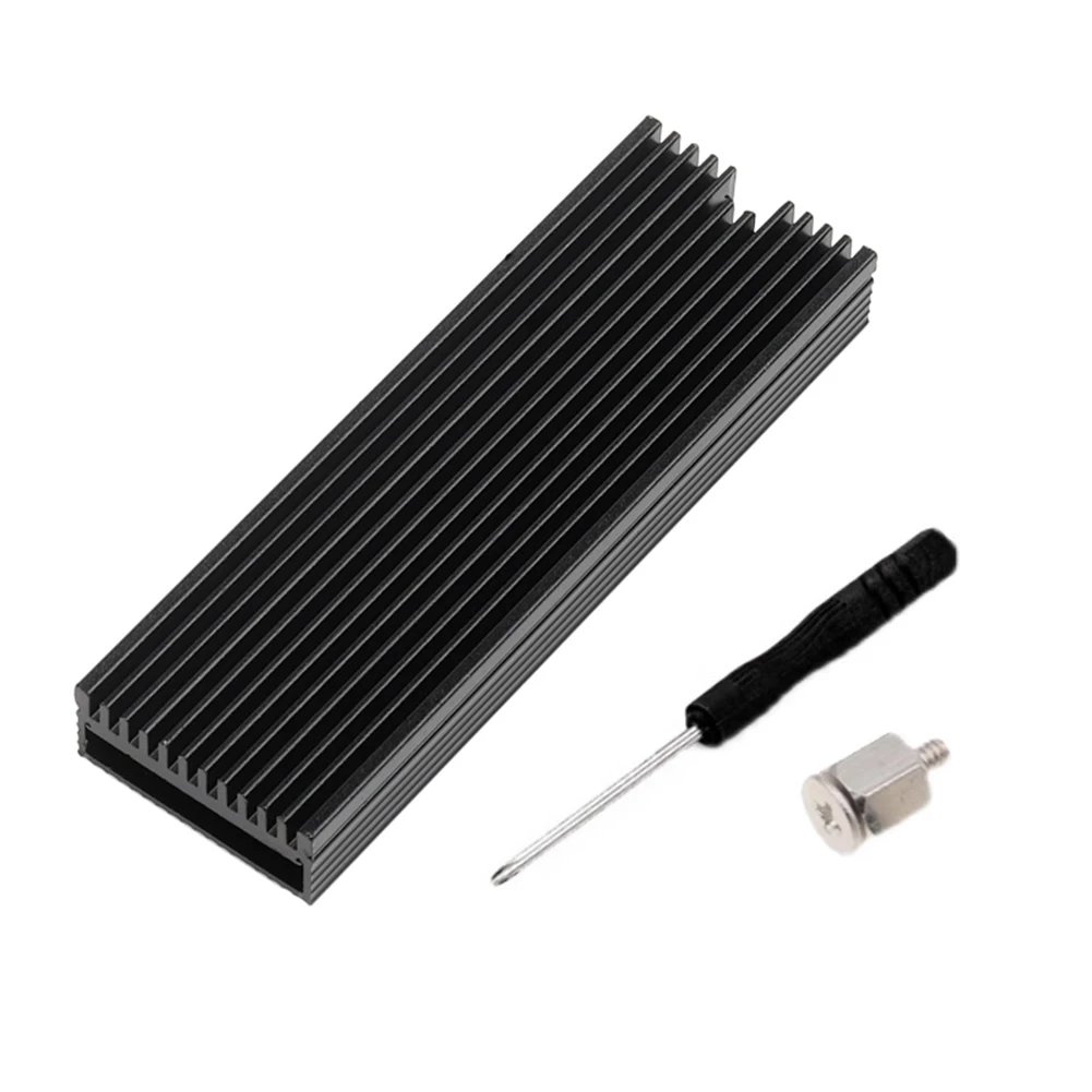 M.2 NVMe SSD Heatsink with Thermal Pad Heat Cooler Radiator Aluminum Alloy Heat-resistance Computer Accessories for M.2 2280