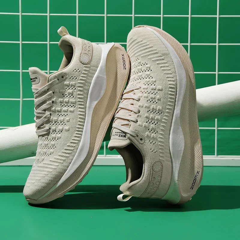 MAEDEF Men Running Carbon Plate Cushioning Sports Training Jogging Shoes Unisex Sneakers Women Mesh Comfort Tennis Shoes for Men