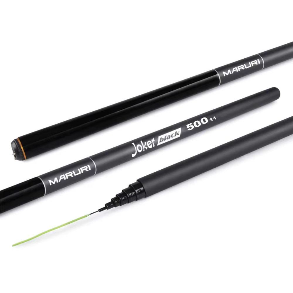 5,00m Maruri Joker Black Telescopic Rod