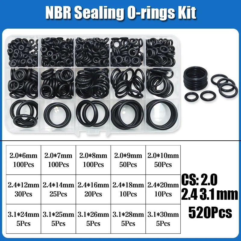 O Ring  520pcs