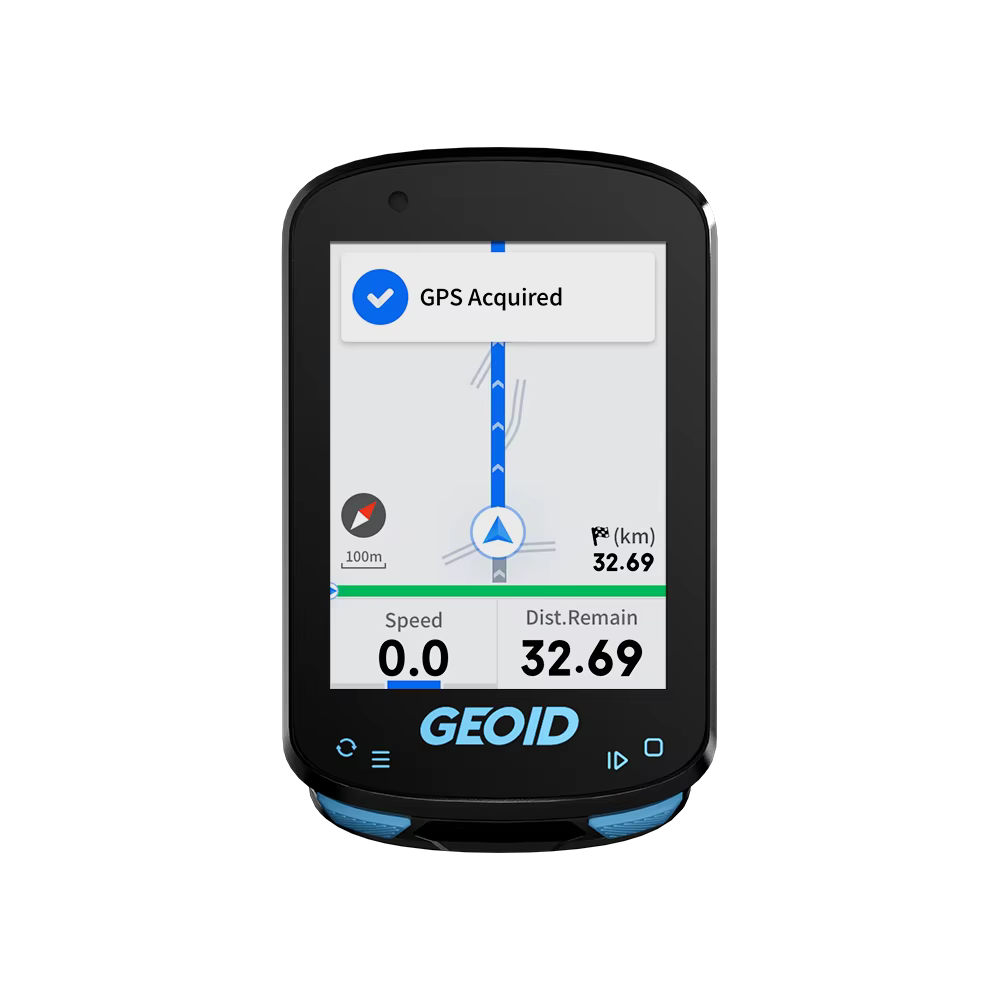 GPS Navigation Bike Computer Colorful Screen Geoid CC600 Wireless Bicycle Speedometer GPX Wifi Cycling Odometer Ant Indoor Power