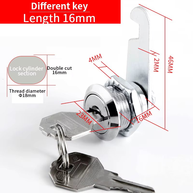 Different key 16mm